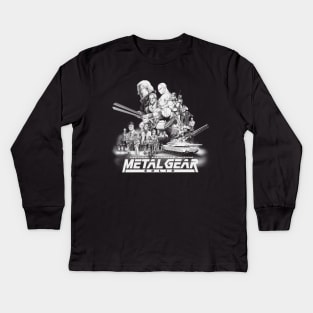 Metal Gear Solid Kids Long Sleeve T-Shirt